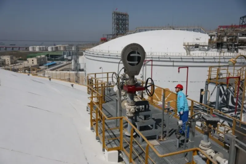 LNG-modtageterminalen har transporteret over 100 milliarder kubikmeter naturgas til udlandet